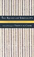 The Riches of Simplicity: Selected Writings of Francis and Clare (Upper Room Spiritual Classics-Series 2)