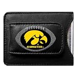 Iowa Hawkeyes NCAA Football Card/Money Clip Holder (Leather)
