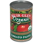 SAVE $22.84 - Muir Glen Organic Tomato Paste, 6-Ounce Cans (Pack of 24) $14.12