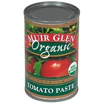 Muir Glen Organic Tomato Paste, 6-Ounce Cans (Pack of 24)