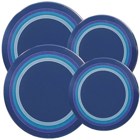 Pfaltzgraff Ocean Breeze Enamel of 4