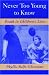 Books : Never Too Young to Know: Death in Children's Lives