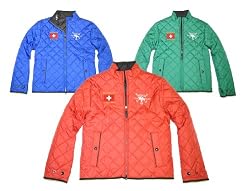 Polo Ralph Lauren Mens Quilted Reversable Match Big Pony Jacket Black Red