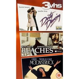 Romance : Beaches, Dirty Dancing, Moonstruck [VHS] [1987]
