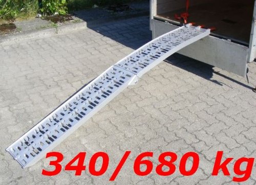 Produkt-Bild: Alu Auffahrrampe Rampe 340 kg klappbar Motorradrampe