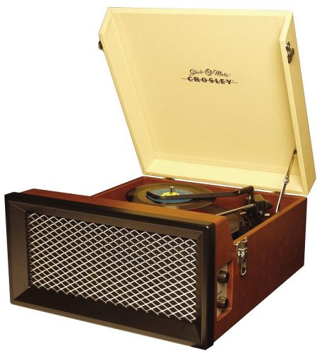 Crosley Varsity Stack-O-Matic Record Player (Brown/Tan)