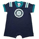 Seattle Mariners Giants Newborn Ribbed Romper