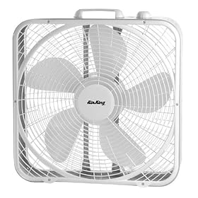 Air King 20-Inch 2,140 CFM 3-Speed Box Fan #9723 by Air King