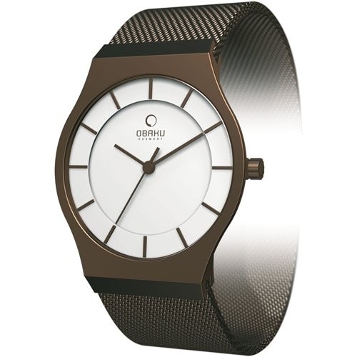 Obaku Harmony Damen-Armbanduhr V123L NIMN Titan-Glas