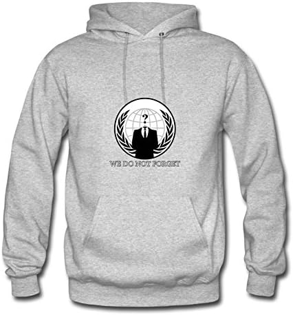 We Do Not Forget Creative Xx-large Hoody Men Cotton For Grey