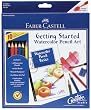 Faber-Castell Creative Studio Getting Started Art Kit Watercolor Pencil 800094