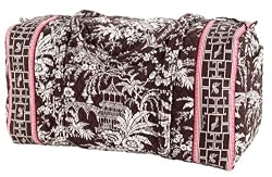 Vera Bradley Large Duffel Bag in Imperial Toile