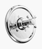Jado - 818 Series Cross Pressure Balance Shower Valve & Trim - Brushed Nickel Finish