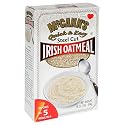 McCANN'S Steel Cut Irish Oatmeal, Quick & Easy, 16-Ounce Boxes (Pack of 6)
