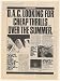 1983 David Allan Coe Cheap Thrills Castles In The Sand Album Columbia Records Print Ad (45347)