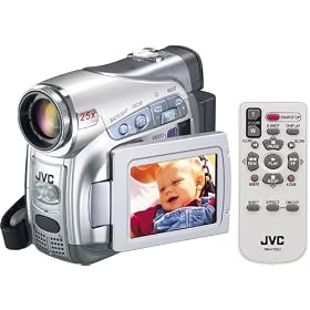 JVC GR-D290EK MiniDV Camcorder with DV in/out & SD card [25x Optical Zoom, 2.5"LCD]