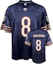 Rex Grossman Chicago Bears Navy NFL Replica Jersey - X-Large
