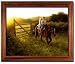 Riding Double Horse Girl Robert Duncan Framed Print Art