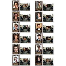 Twilight New Moon NAT Edward Cullen Trading Cards Set
