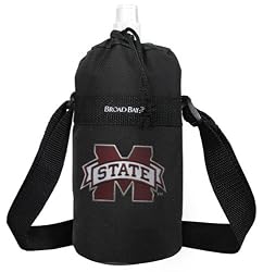 Mississippi State University Water Bottle Holder and Bottle Mississippi State Sport Fitness Workout Gifts and Gift Ideas For Man Men Him Her Women Ladies Runners Joggers Sports OFFICIAL NCAA MERCHANDISE Water bottle