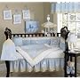 JoJo Designs 9-Piece Baby Designer Crib Bedding Set - Blue Dragonfly Dreams