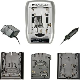 Click here to buy AMBICO Lithium-Ion Universal Camcorder Battery Quick Charger by Ambico.
