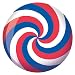 Sporting Goods : Brunswick Red/White/Blue Spiral Glow Viz-A-Ball