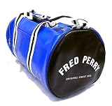 [フレッドペリー] FREDPERRY ボストンバッグ ブルー [並行輸入品]