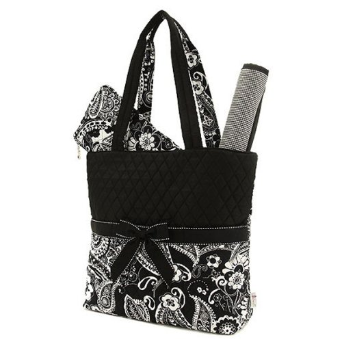 Belvah Quilted Paisley & (Black/ White)