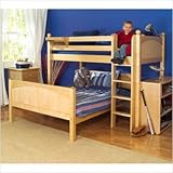 Maxtrix Kids Mix / Max L - Shaped Twin Over Full Bunk Bed