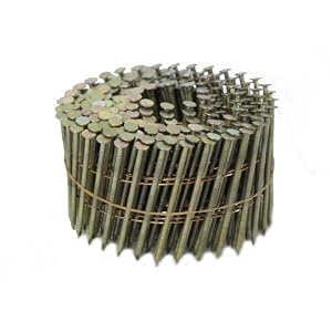 Anchor 214x092KCEGR 2-1 4-Inch by 0.092 15 Degree Wire Coil Electro Galvenized Ring Shank Siding... by 