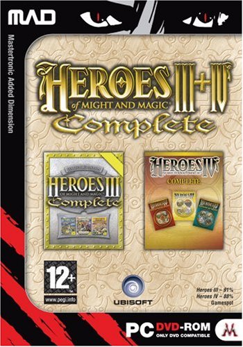Heroes III and IV: double pack (PC DVD)