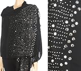 Lightweight Metal Studded Solid Color Fashion Scarf / Sash / Wrap / Belt ( Choose from 4 Colors )