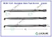 10361 (3-pack) Universal Straight Stainless Steel Pipe Burner for Nexgrill, Charmglow, Costco Kirkland, Permasteel,Perfect Glo, Sterling Forge, and Other Grills