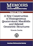 A New Construction of Homogeneous Quaternionic Manifolds and Related Geometric Structures (Memoirs of the American Mathematical Society)