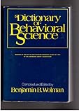 Dictionary of behavioral science
