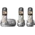 Panasonic KXTG7323 DECT Digital Cordless Telephone Trio with Answer Machine - Silver