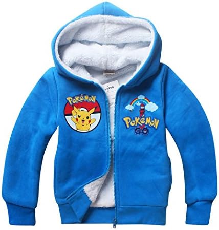 Pokemon Go Toddler Winter Coats for Girls Winter Jacket for Boys 8