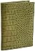 Italian Wallets | Italian Leather Wallets - Kena Kai KKWPC4 DataSafe Italian Printed Leather Passport Wallet,Green,one size