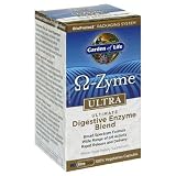 Garden of Life Omega-Zyme Ultra Ultimate Digestive Enzyme Blend, Capsules, 90-Count Bottle