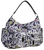 Lotus Tote Diaper Bag by Amy Michelle - Charcoal Flora