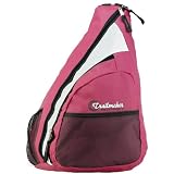 Pink Trail Maker Equipment Stylish Cross Body Sling Messenger Backpack