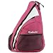 Pink Trail Maker Equipment Stylish Cross Body Sling Messenger Backpack