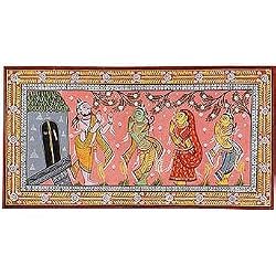 Ancient Art of India Wall Decor Patachitra Paintings
