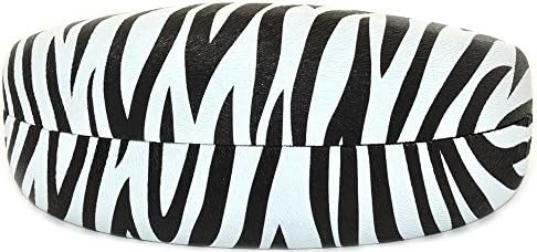 Hard Clamshell Case for Sunglasses - Many Colors (1 Zebra Texture)
