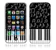 I Love Piano Decorative Skin Cover Decal Sticker for Apple 3G iPhone / iPhone 3GS 3G S