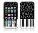 I Love Piano Decorative Skin Cover Decal Sticker for Apple 3G iPhone / iPhone 3GS 3G S
