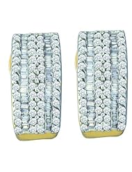 0.93CTW DIAMOND LADIES FASHION EARRINGS