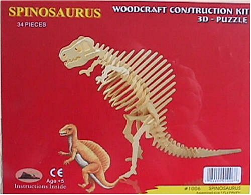 Spinosaurus Woodcraft Construction Kit