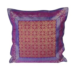 Silk Fabric Pillow Covers Decor from India